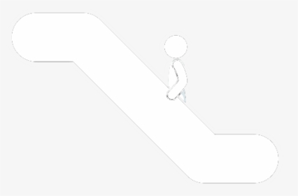 Escalator White Icon Png, Transparent Png, Free Download