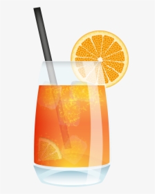 Orange Juice Fizzy Drinks Harvey Wallbanger Sea Breeze - Cartoon Picture Of Juice, HD Png Download, Free Download