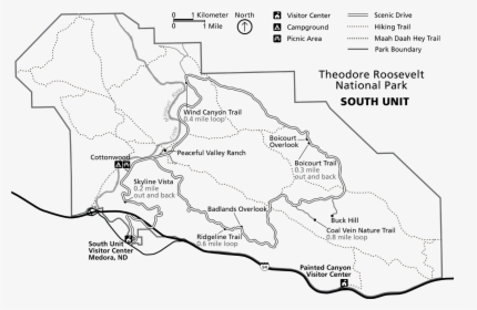 Theodore Roosevelt National Park Road Closure, HD Png Download, Free Download