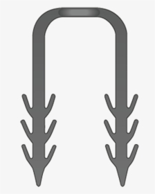 89010 Track Staples - Wood, HD Png Download, Free Download