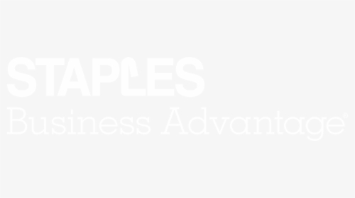 Staples Logo Business - Staples Business Advantage White Logo, HD Png Download, Free Download