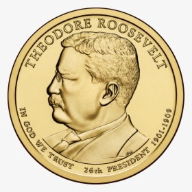 Theodore Roosevelt Coin, HD Png Download, Free Download