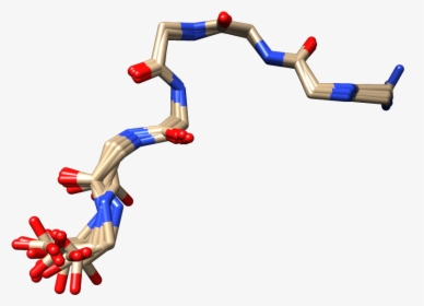 Angiotensin 3d Structure - Angiotensin 1 7, HD Png Download, Free Download