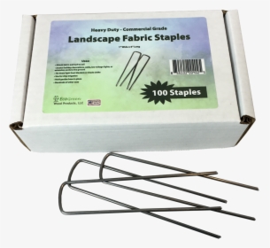 Landscape Fabric Staples - Box, HD Png Download, Free Download