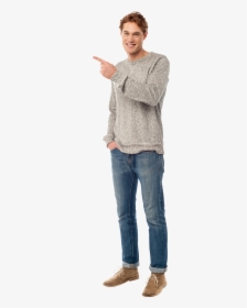 Guy Standing Png - Casual Man Stand Png, Transparent Png, Free Download