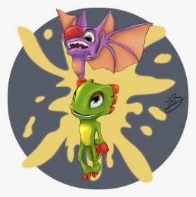 Play Yooka-laylee From @playtonicgames And I"m Loving - Cartoon, HD Png Download, Free Download