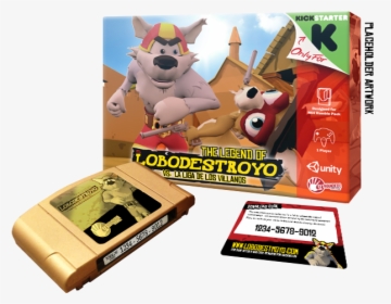 Lobodestroyon64 - Yooka Laylee N64 Box, HD Png Download, Free Download
