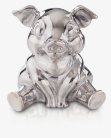 Buccellati - Giftware - Bubu Piglet - Silver - American - Domestic Pig, HD Png Download, Free Download