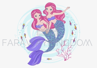 Cartoon Mermaid, HD Png Download, Free Download