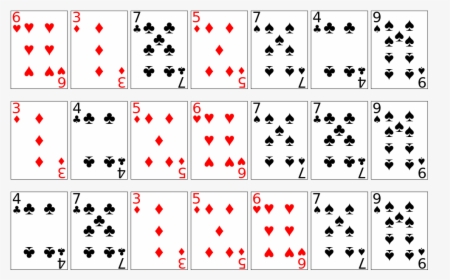 A4 Deck Of Cards Printable, Hd Png Download , Png Download - Printable Deck Of Card Png, Transparent Png, Free Download