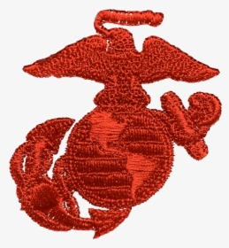 Limited Edition Solid Red Ega Embroidered Heavy Blend™ - Cross-stitch, HD Png Download, Free Download