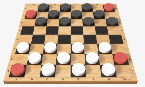 Checkers Png - Wenge Zebrawood Chess Board, Transparent Png, Free Download