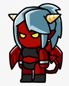 Transparent Hillbilly Clipart - Scribblenauts Demon, HD Png Download, Free Download
