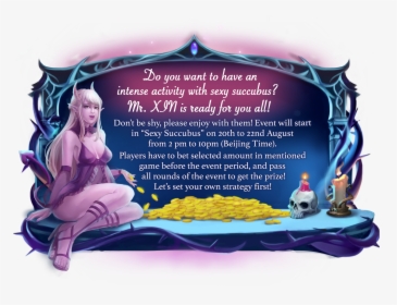 Xin Gaming Sexy Succubus Png, Transparent Png, Free Download