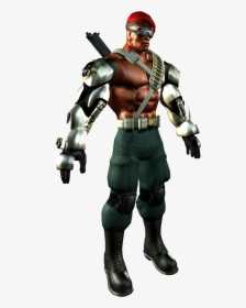 - Jax Mortal Kombat 5 , Png Download - Half Human Half Cyborg, Transparent Png, Free Download