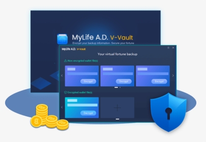 Mylifead V-vault - Virtual Vault, HD Png Download, Free Download