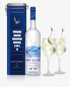 Transparent Grey Goose Bottle Png - Grey Goose 1 Litre, Png Download, Free Download