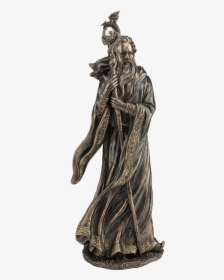 Bronze Merlin Statue - Statue, HD Png Download, Free Download