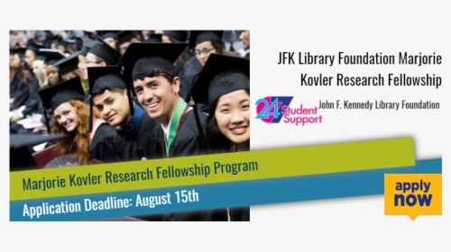 Jfk Library Foundation Marjorie Kovler Research Fellowship - Vet Scholarships, HD Png Download, Free Download