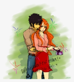 Trafalgar Law And Nami - One Piece Nami X Law, HD Png Download, Free Download