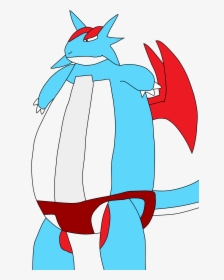 Sumo Salamence - Cartoon, HD Png Download, Free Download