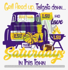 Svg Images For Lsu Football, HD Png Download, Free Download