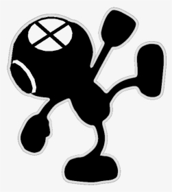 Mr Game And Watch Png, Transparent Png, Free Download