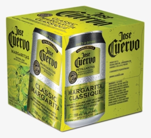 Jose Cuervo Sparkling Classic Margarita 4 X 355 Ml - Jose Cuervo Sparkling Margarita, HD Png Download, Free Download