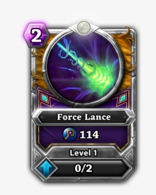 Force Lance Card - Portable Network Graphics, HD Png Download, Free Download