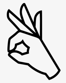 Nice - Okay Hand Sign Clipart, HD Png Download, Free Download