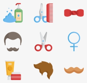 Barber Flat Icon, HD Png Download, Free Download