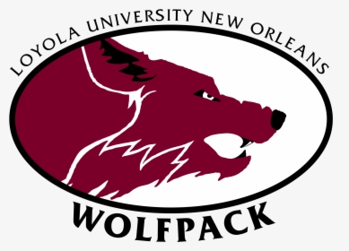 Wolfpack Logo Png Transparent , Png Download - Loyola New Orleans Wolf, Png Download, Free Download