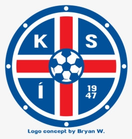 Iceland Ksi Redesign - Iceland Football Logo Png, Transparent Png, Free Download