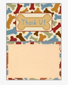 Thank You Note Dog, HD Png Download, Free Download