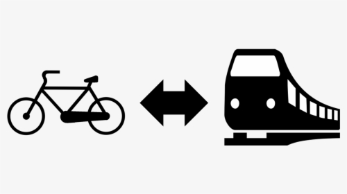 Intermodal Transfer Bike Train Icon, HD Png Download, Free Download