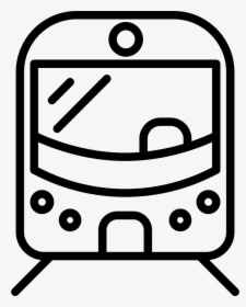 Train Front Png - Train Front Line Drawing, Transparent Png, Free Download
