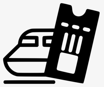 Train Ticket - Train Ticket Icon Png, Transparent Png, Free Download