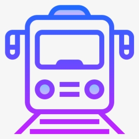 Metro Train Icon - Train Icon, HD Png Download, Free Download