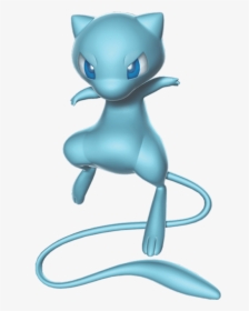 #pokemon #3d #shinypokemon #mew #blue #freetoedit - Mew 3d, HD Png Download, Free Download