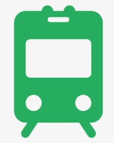 Rail Icon - Train Green Icon Png, Transparent Png, Free Download