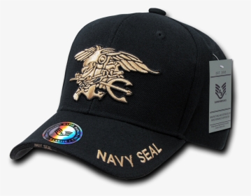Navy Seal Cap - Us Marine Black Cap, HD Png Download, Free Download