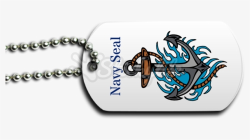 Navy Seal Dog Tag Front - Chain, HD Png Download, Free Download