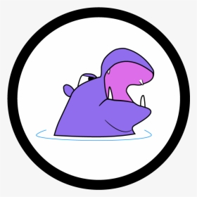 Angry Hippo Logo, HD Png Download, Free Download