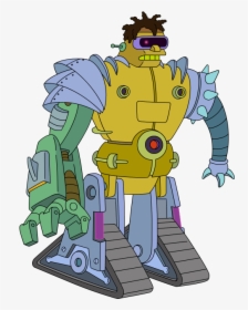Outfit Mecha-hermes - Futurama Hermes Robot, HD Png Download, Free Download