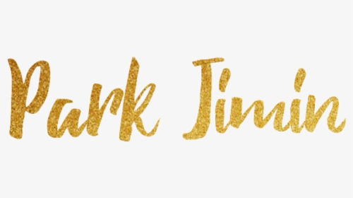 Font Park Jimin - Calligraphy, HD Png Download, Free Download