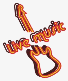 Live Music Sign Png Clip Freeuse Download - Live Music Logo Png, Transparent Png, Free Download