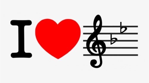 I Love Music Sign Vector Graphics - Love Music Clipart, HD Png Download, Free Download