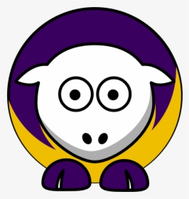 Sheep 3 Toned Minnesota Vikings Colors Svg Clip Arts - Cal State Fullerton Titans, HD Png Download, Free Download