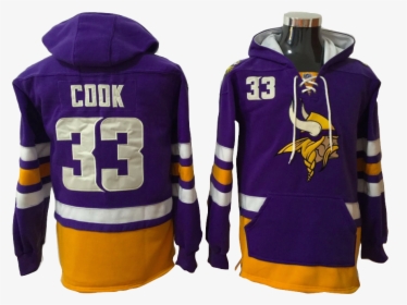 Minnesota Vikings Lacer - Minnesota Vikings Jersey Hoodie, HD Png Download, Free Download