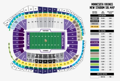 Section 127 Us Bank Stadium, HD Png Download, Free Download
